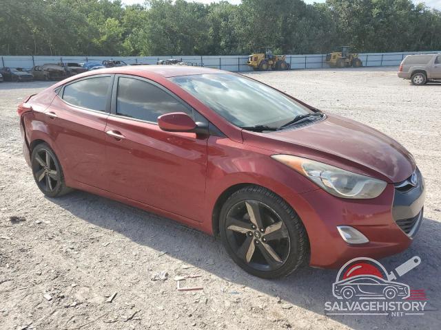 KMHDH4AE3CU336150 2012 HYUNDAI ELANTRA photo no. 4
