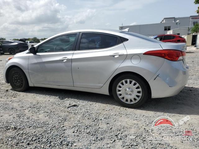 KMHDH4AE5CU268000 2012 HYUNDAI ELANTRA photo no. 2
