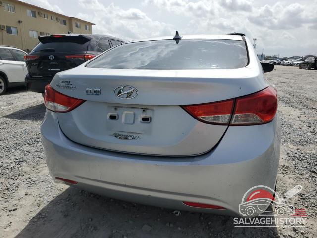KMHDH4AE5CU268000 2012 HYUNDAI ELANTRA photo no. 6