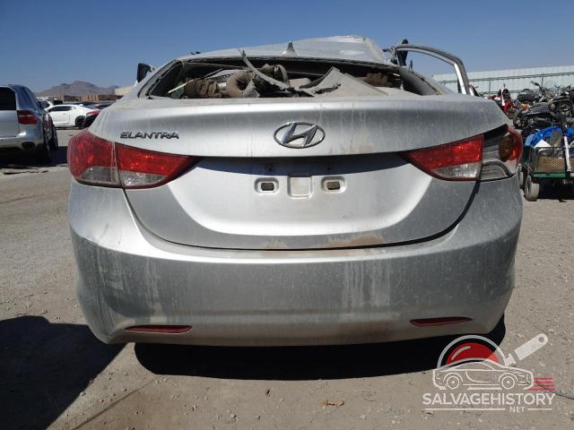 KMHDH4AE5CU305353 2012 HYUNDAI ELANTRA photo no. 6