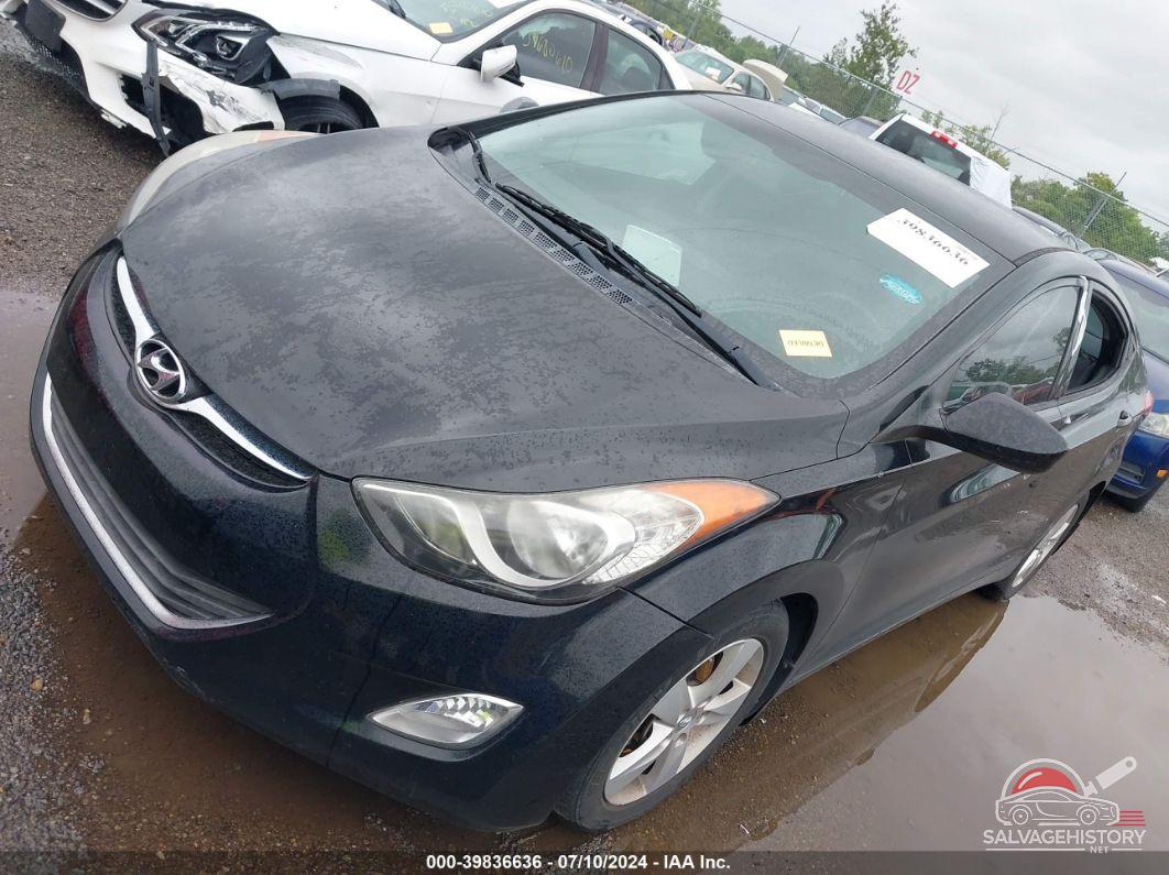 5NPDH4AE0DH417350 2013 HYUNDAI ELANTRA photo no. 2