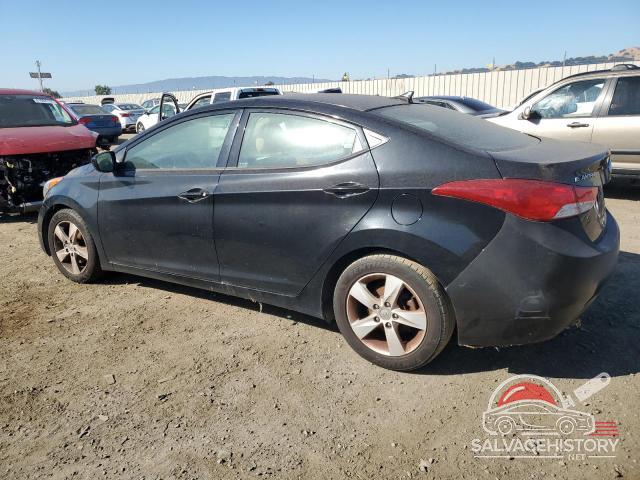 5NPDH4AE1DH314051 2013 HYUNDAI ELANTRA photo no. 2