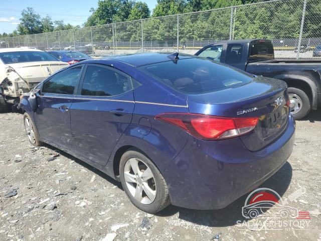 5NPDH4AE6DH380661 2013 HYUNDAI ELANTRA photo no. 2