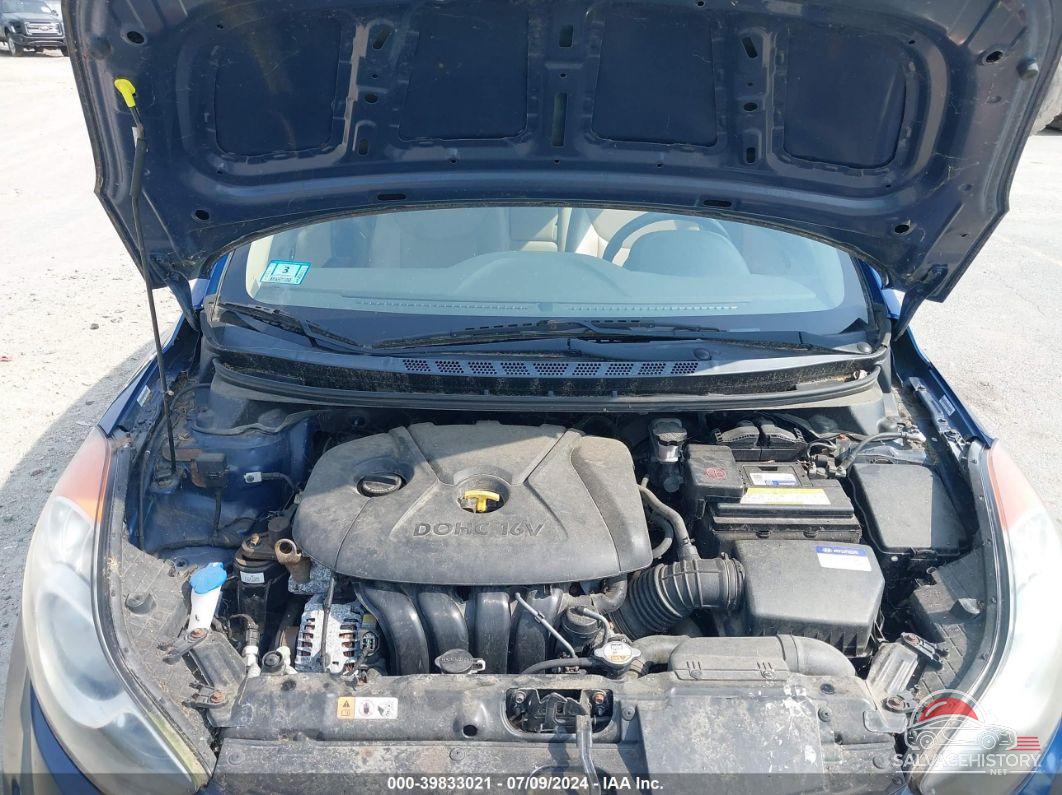 KMHDH4AE2DU508850 2013 HYUNDAI ELANTRA photo no. 10