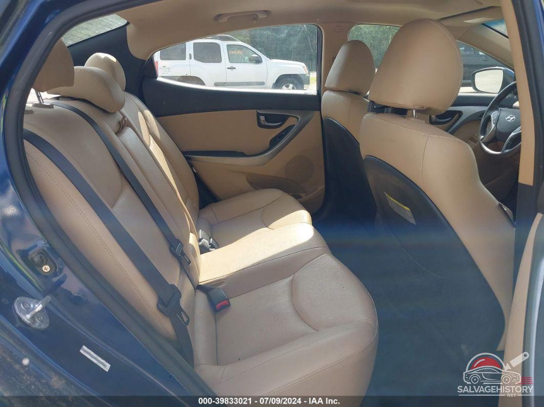 KMHDH4AE2DU508850 2013 HYUNDAI ELANTRA photo no. 8