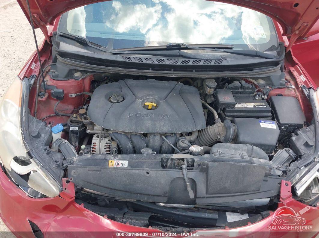 KMHDH4AE3DU670289 2013 HYUNDAI ELANTRA photo no. 10