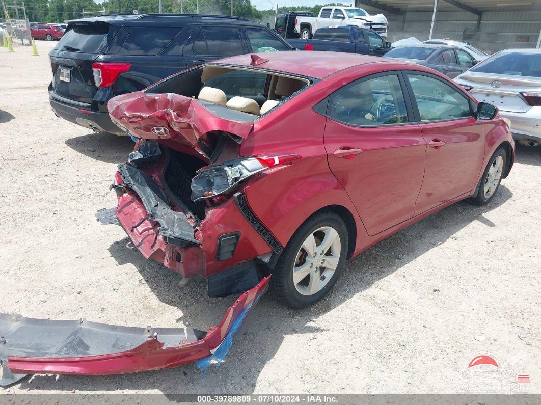 KMHDH4AE3DU670289 2013 HYUNDAI ELANTRA photo no. 4