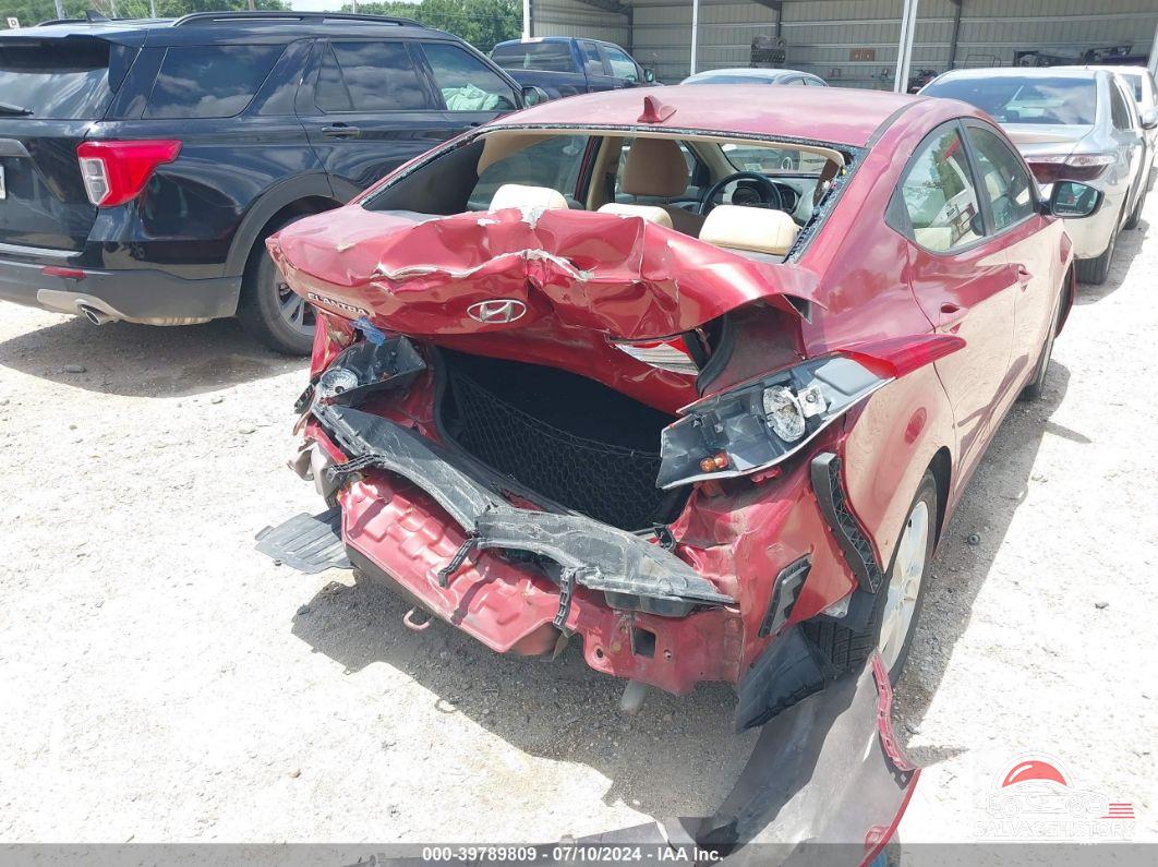 KMHDH4AE3DU670289 2013 HYUNDAI ELANTRA photo no. 6