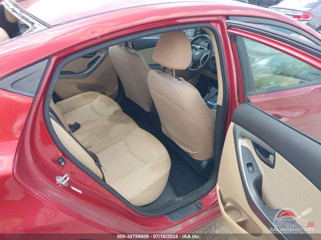 KMHDH4AE3DU670289 2013 HYUNDAI ELANTRA photo no. 8