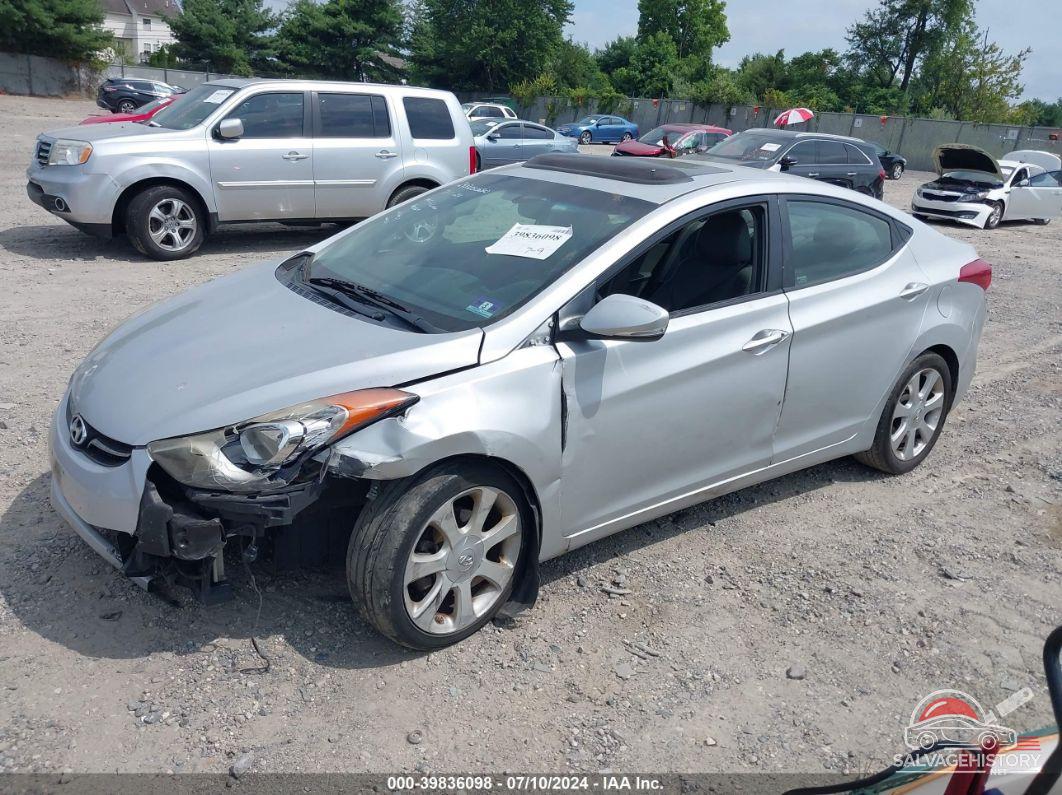 KMHDH4AE4DU565146 2013 HYUNDAI ELANTRA photo no. 2