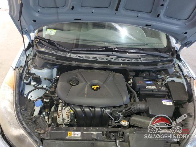 KMHDH6AE0DU000520 2013 HYUNDAI ELANTRA photo no. 11