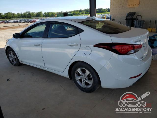 5NPDH4AE1EH506359 2014 HYUNDAI ELANTRA photo no. 2