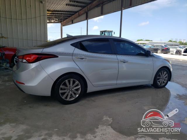 5NPDH4AE4EH480095 2014 HYUNDAI ELANTRA photo no. 3