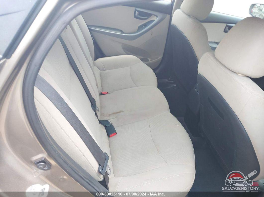 5NPDH4AE7EH530617 2014 HYUNDAI ELANTRA photo no. 8