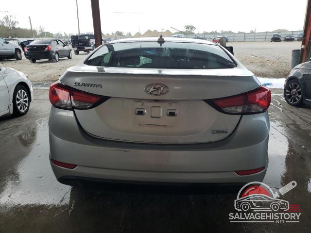 5NPDH4AEXEH463706 2014 HYUNDAI ELANTRA photo no. 6