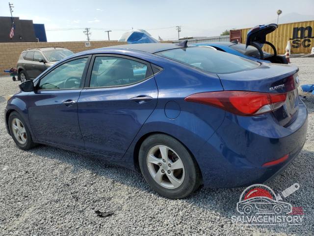 5NPDH4AE4FH564290 2015 HYUNDAI ELANTRA photo no. 2