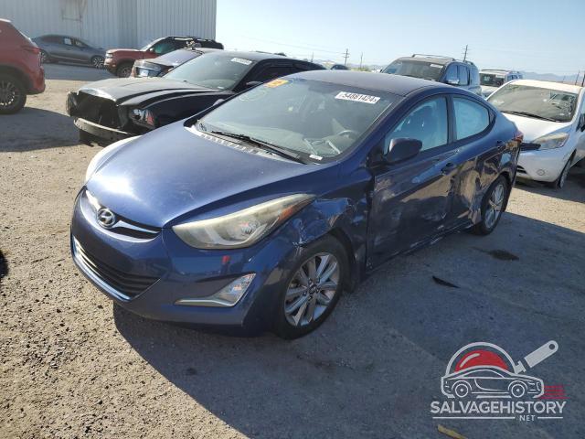 5NPDH4AE7FH619640 2015 HYUNDAI ELANTRA photo no. 6