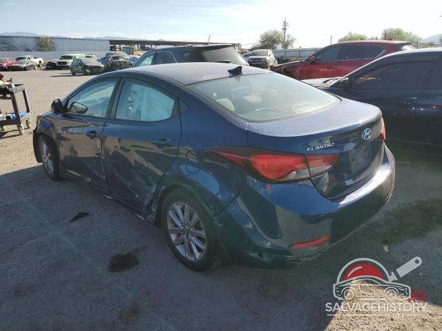 5NPDH4AE7FH619640 2015 HYUNDAI ELANTRA photo no. 2