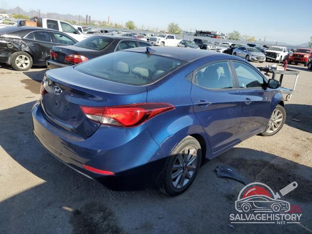 5NPDH4AE7FH619640 2015 HYUNDAI ELANTRA photo no. 3