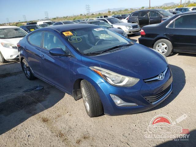 5NPDH4AE7FH619640 2015 HYUNDAI ELANTRA photo no. 4