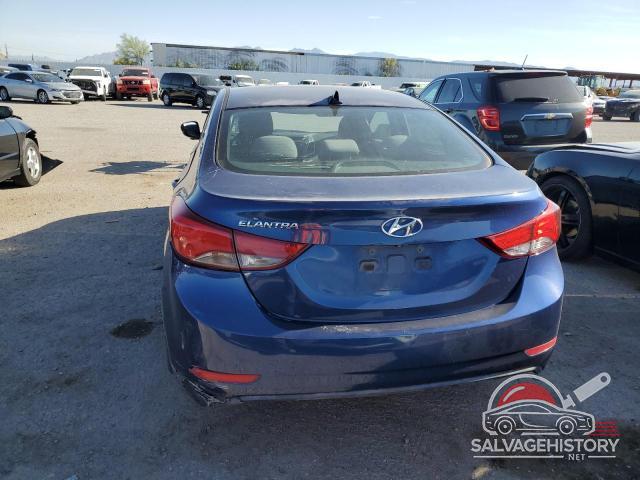 5NPDH4AE7FH619640 2015 HYUNDAI ELANTRA photo no. 6