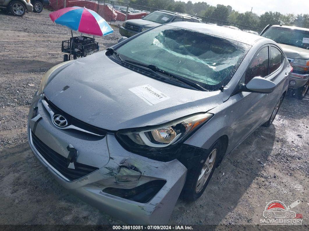 5NPDH4AE7FH641234 2015 HYUNDAI ELANTRA photo no. 6
