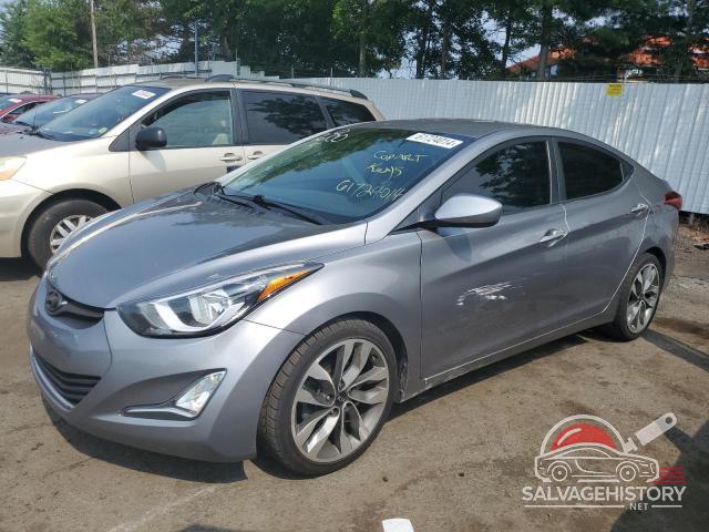 KMHDH4AE5FU297937 2015 HYUNDAI ELANTRA photo no. 4