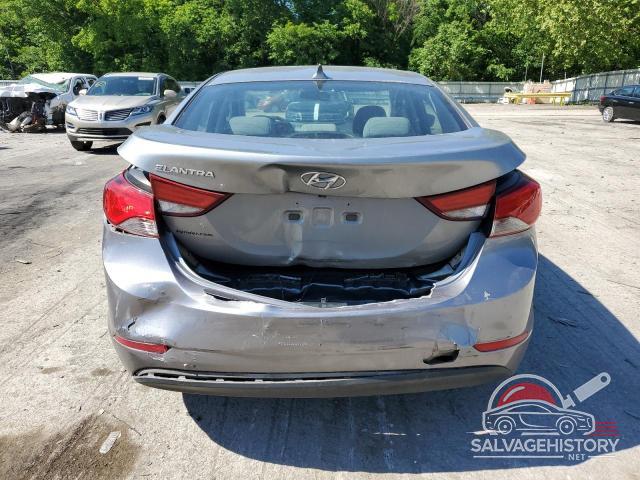 KMHDH4AE9FU413009 2015 HYUNDAI ELANTRA photo no. 6