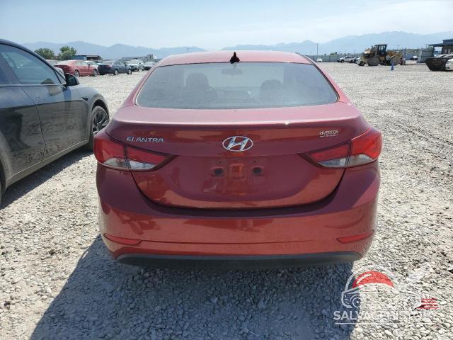 5NPDH4AE0GH768666 2016 HYUNDAI ELANTRA photo no. 6