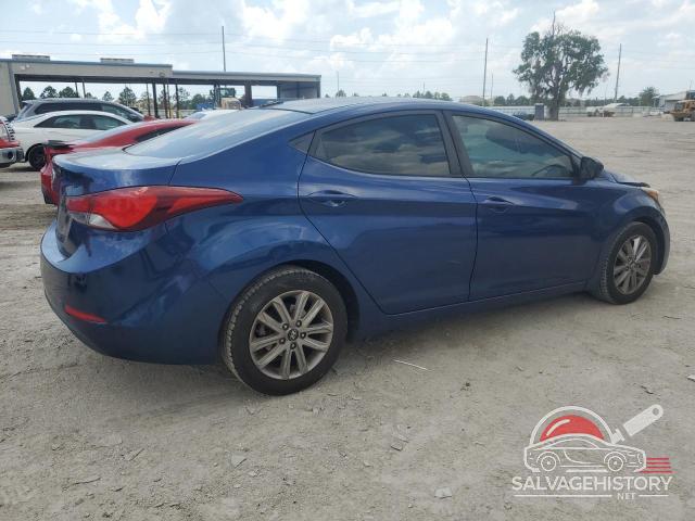 5NPDH4AE1GH749642 2016 HYUNDAI ELANTRA photo no. 3