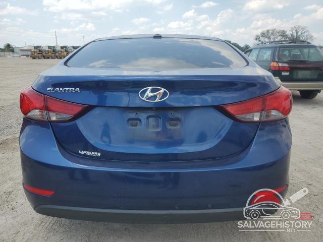 5NPDH4AE1GH749642 2016 HYUNDAI ELANTRA photo no. 6
