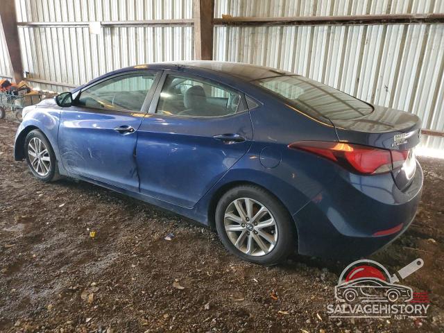 5NPDH4AE2GH712129 2016 HYUNDAI ELANTRA photo no. 2