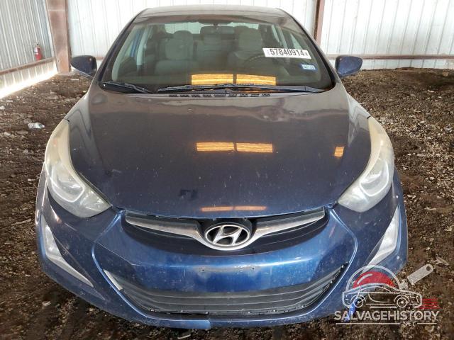 5NPDH4AE2GH712129 2016 HYUNDAI ELANTRA photo no. 5
