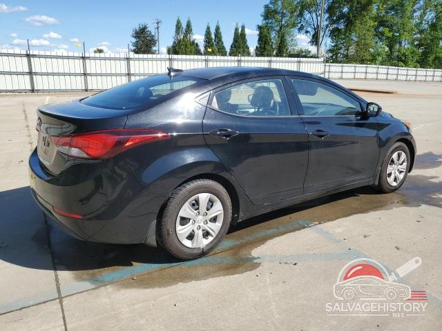 5NPDH4AE3GH775739 2016 HYUNDAI ELANTRA photo no. 3