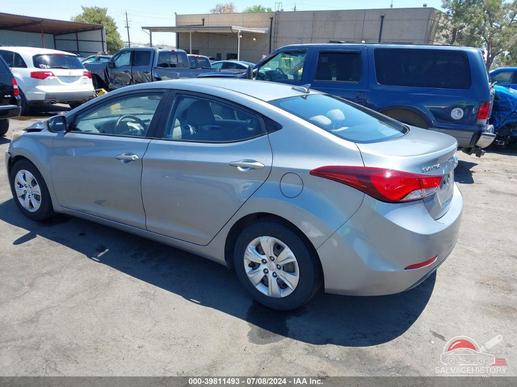 KMHDH4AE2GU542887 2016 HYUNDAI ELANTRA photo no. 3