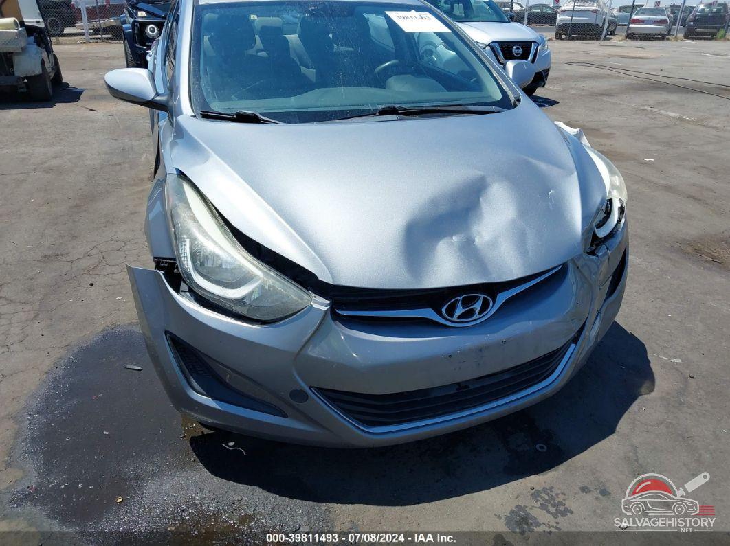 KMHDH4AE2GU542887 2016 HYUNDAI ELANTRA photo no. 6