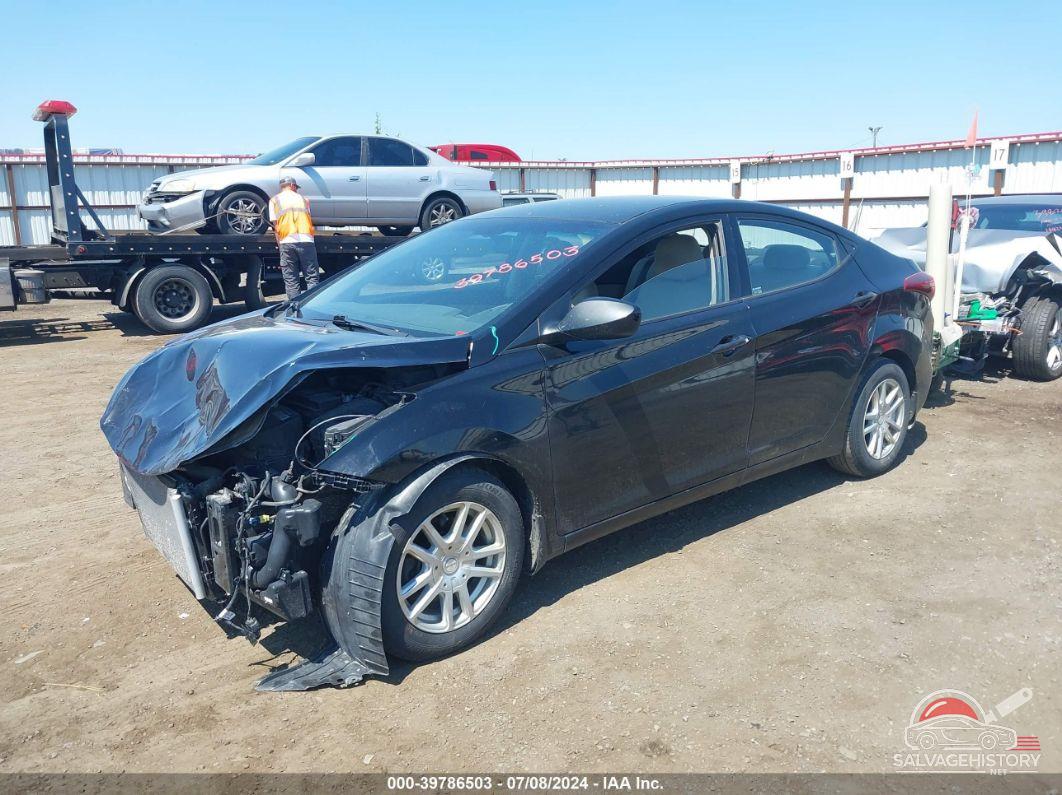 KMHDH4AE5GU481065 2016 HYUNDAI ELANTRA photo no. 2