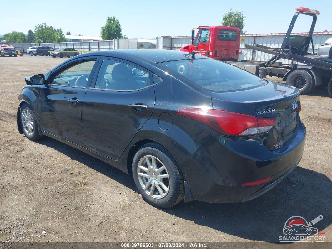 KMHDH4AE5GU481065 2016 HYUNDAI ELANTRA photo no. 3