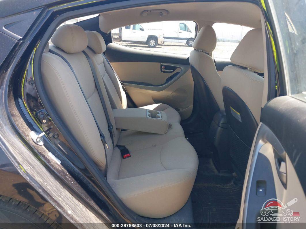 KMHDH4AE5GU481065 2016 HYUNDAI ELANTRA photo no. 8