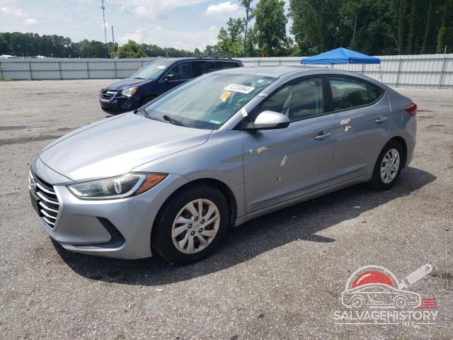 5NPD74LF2HH163798 2017 HYUNDAI ELANTRA photo no. 8