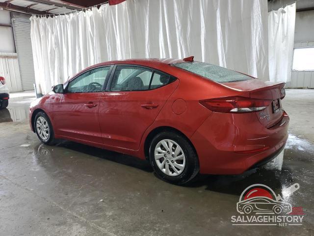 5NPD74LF4HH133072 2017 HYUNDAI ELANTRA photo no. 2