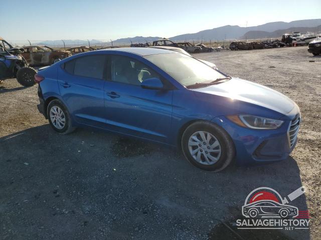 5NPD74LF8HH196224 2017 HYUNDAI ELANTRA photo no. 4