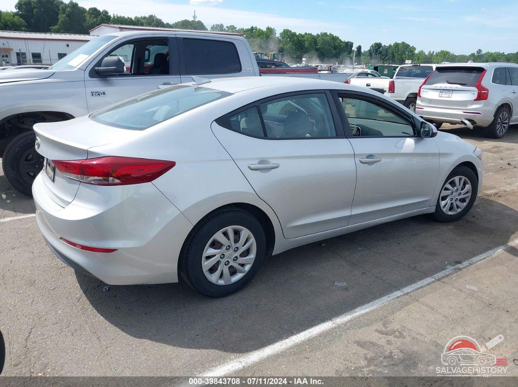 5NPD74LFXHH197469 2017 HYUNDAI ELANTRA photo no. 4