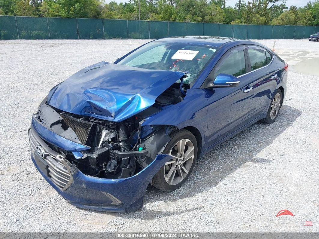 5NPD84LF0HH011869 2017 HYUNDAI ELANTRA photo no. 2