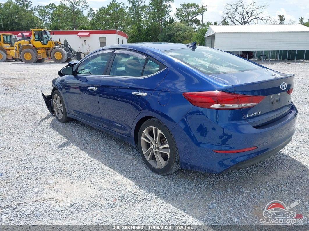 5NPD84LF0HH011869 2017 HYUNDAI ELANTRA photo no. 3