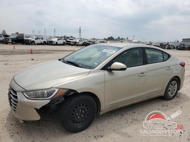 KMHD74LF2HU083807 2017 HYUNDAI ELANTRA photo no. 2