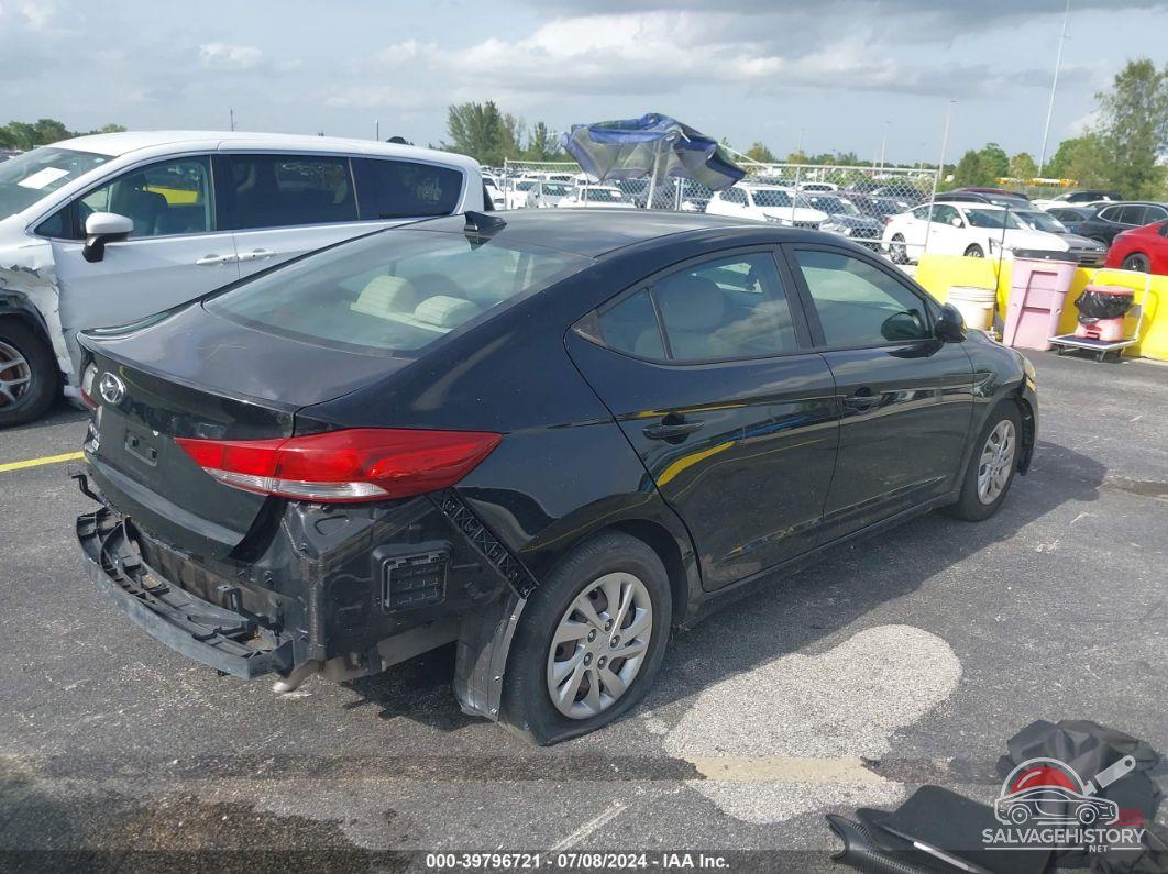 KMHD74LF8HU307369 2017 HYUNDAI ELANTRA photo no. 4