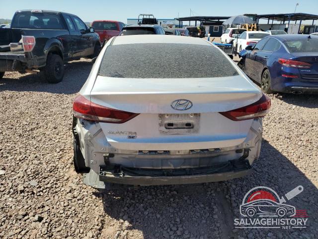 5NPD74LF2JH230941 2018 HYUNDAI ELANTRA photo no. 6