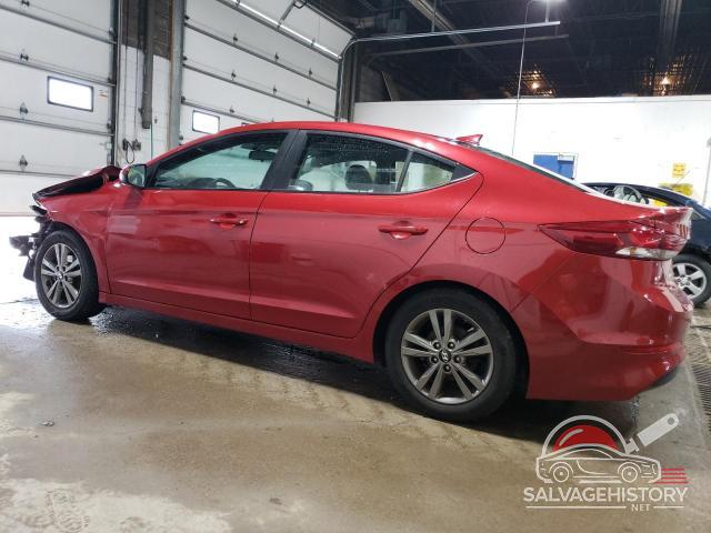 5NPD84LF2JH316148 2018 HYUNDAI ELANTRA photo no. 2
