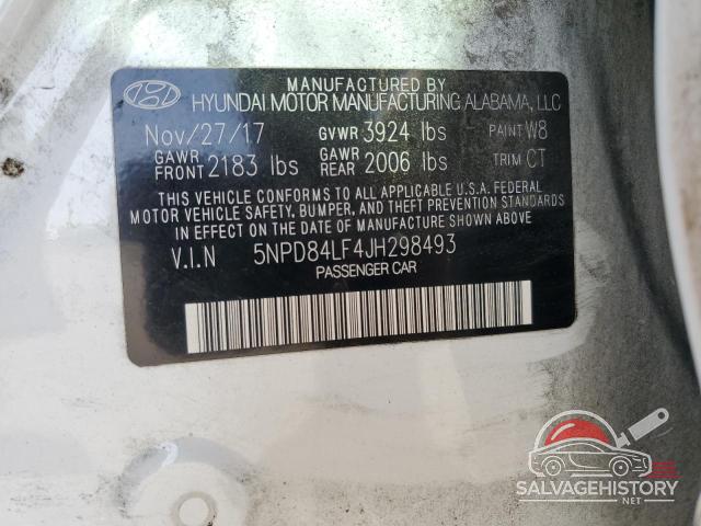 5NPD84LF4JH298493 2018 HYUNDAI ELANTRA photo no. 13